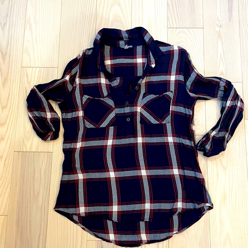 NWOT Charlotte Russe Lightweight Flannel